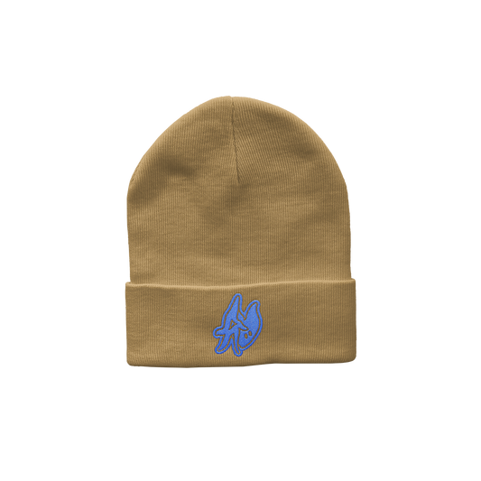 Tan Revenge Aye Hatsu logo Beanie